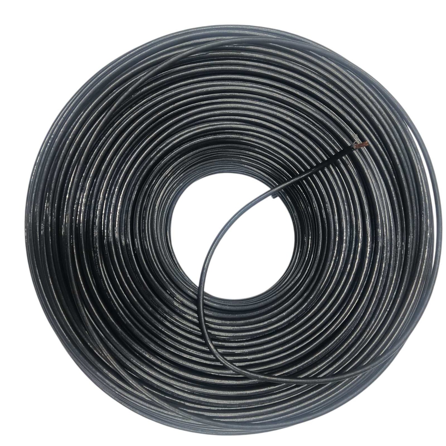Omega THHN AWG 14 Black - 1Roll Electrical Wire, Durable and Flexible for Various Wiring Projects