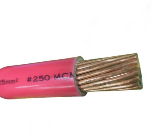 Duraflex THHN Electrical Wire in Pink, 250 MCM Copper for Reliable Connections