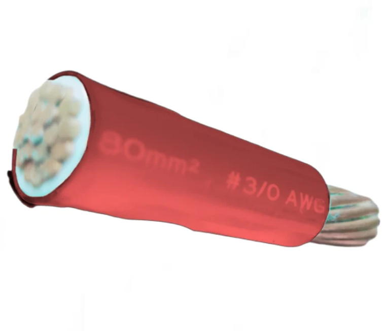Duraflex THHN Electrical Wire in Red Color with 3/0 AWG Gauge for Reliable Wiring Solutions