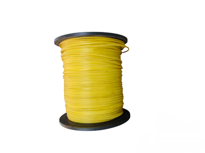 Spool of yellow tie wire per meter for tarps and tie-downs from China