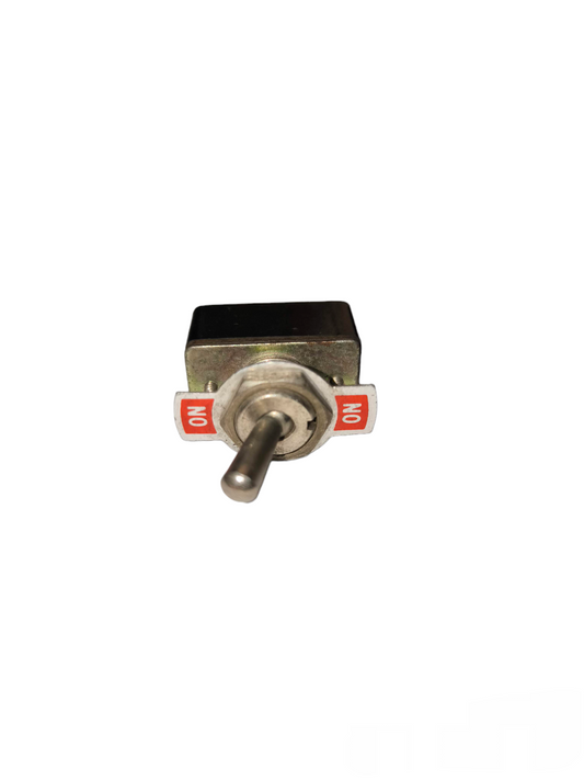 Toggle Switch On-On 4 Pins 1A 250V metal toggle switch with ON labels on both sides