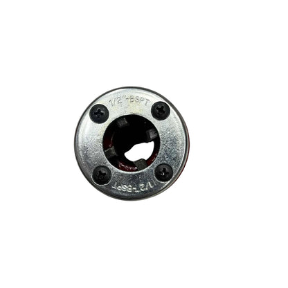 ratchet pipe threader set metal 1 2 BSPT round die head with screws for pipe threading and repair