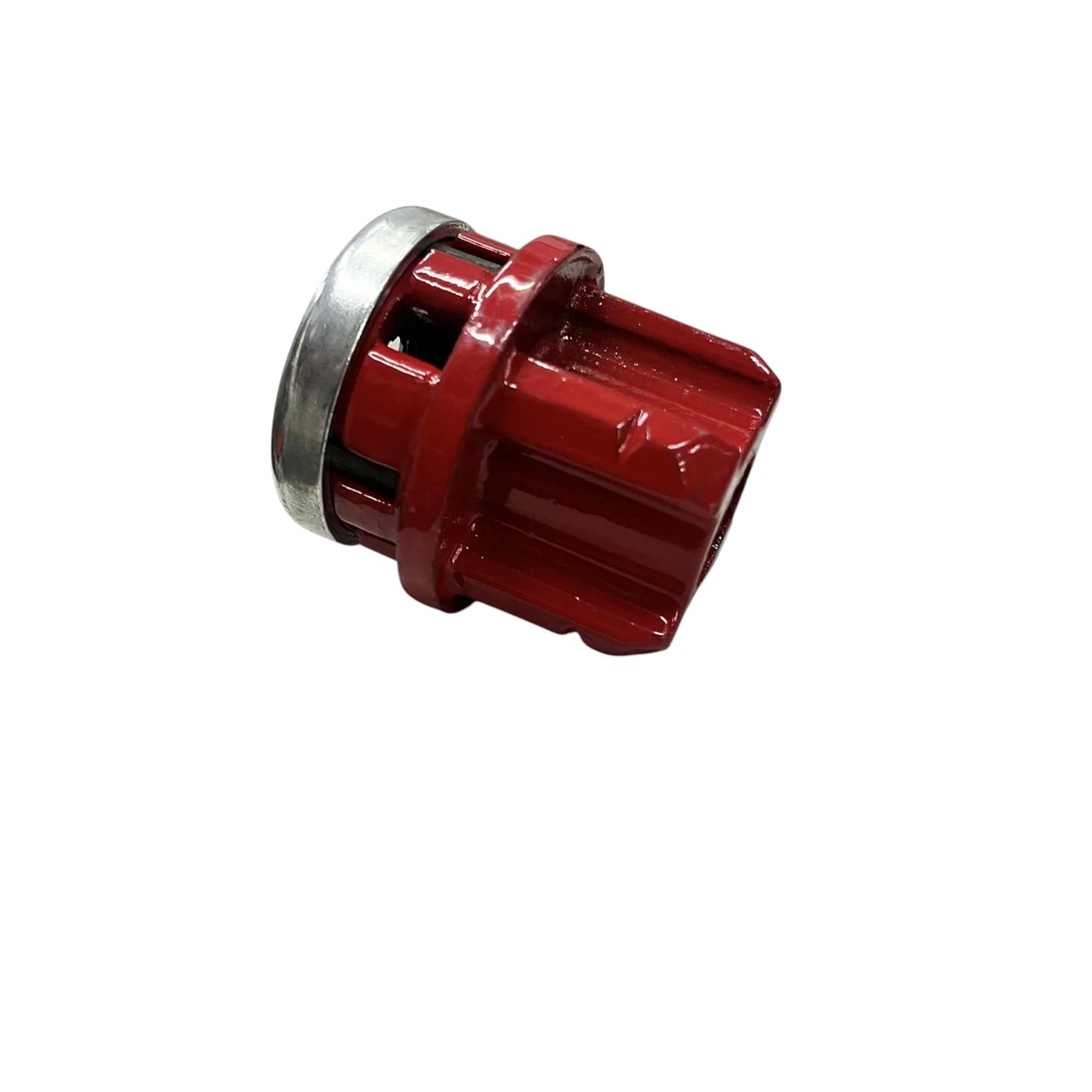 Red die head ratchet component for ratchet pipe threader set heavy duty pipe threading accessory