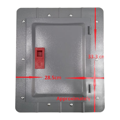 America 4X4 Panel Board 8 Holes 2 Pole for Plug In Circuit Breaker 6 Branches For TQL Distribution Panel