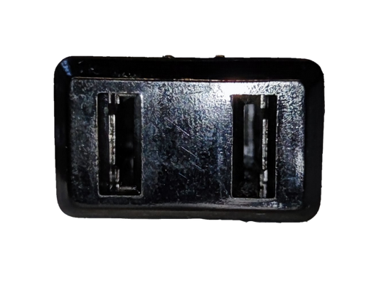 Transformer Outlet Flat Pin 15A 125V adapter with two flat pin sockets for power connection