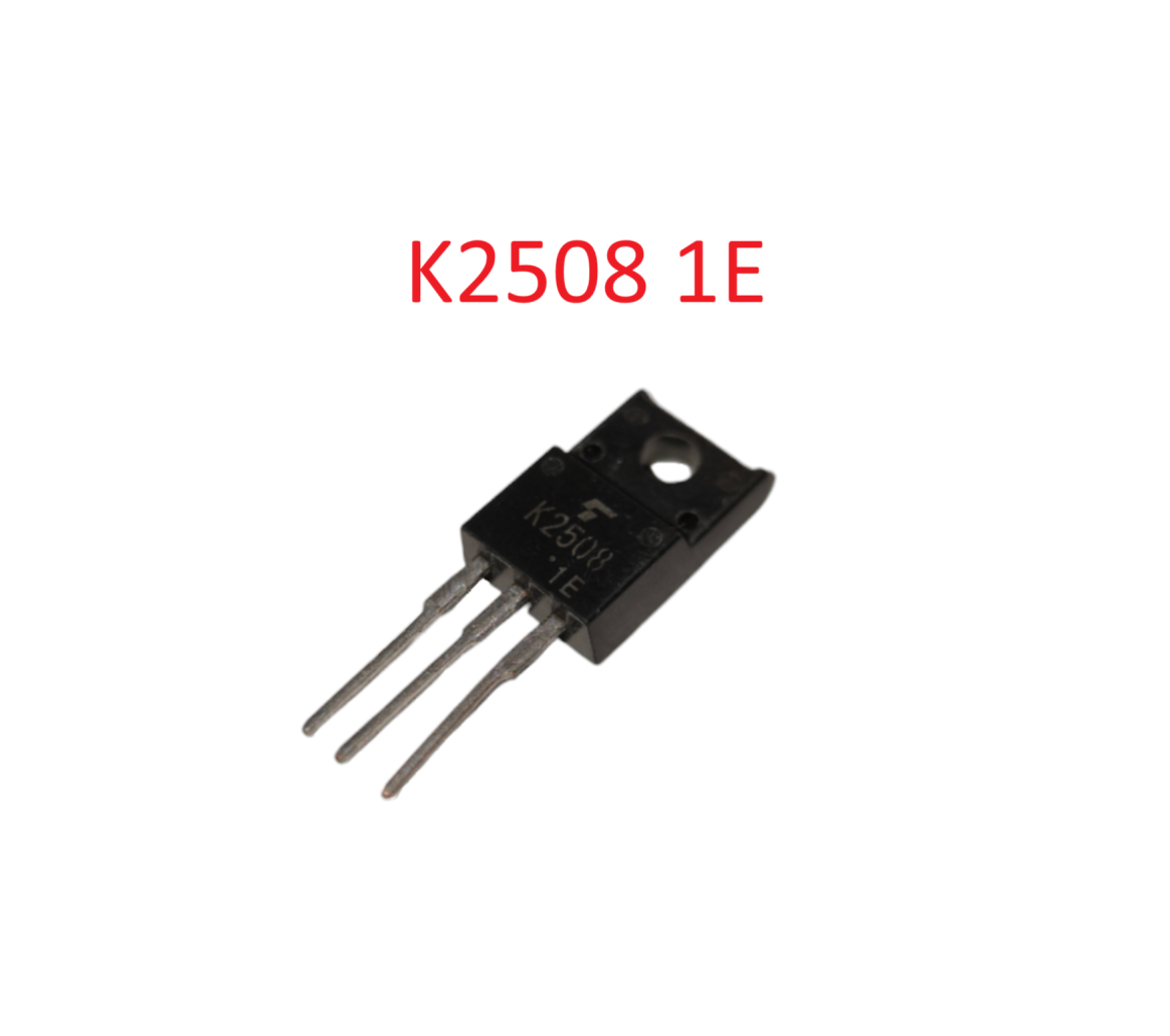 Black K2508 1E transistor component in transistor different kinds for electrical circuitry parts