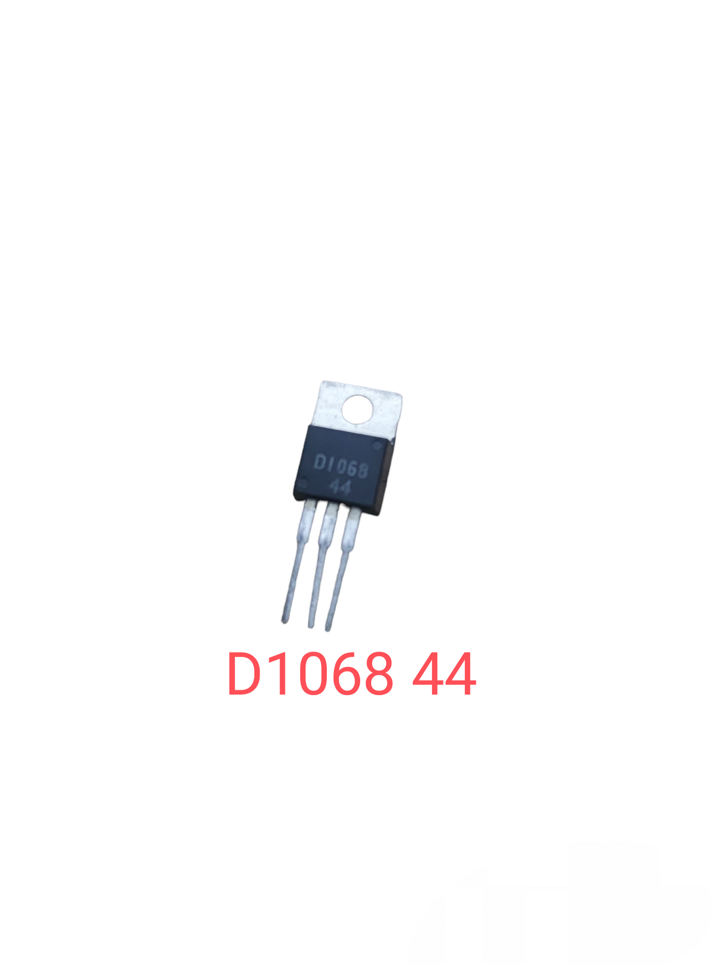 Single transistor device from Transistors Different Kind Classic Series with three metal legs and black casing