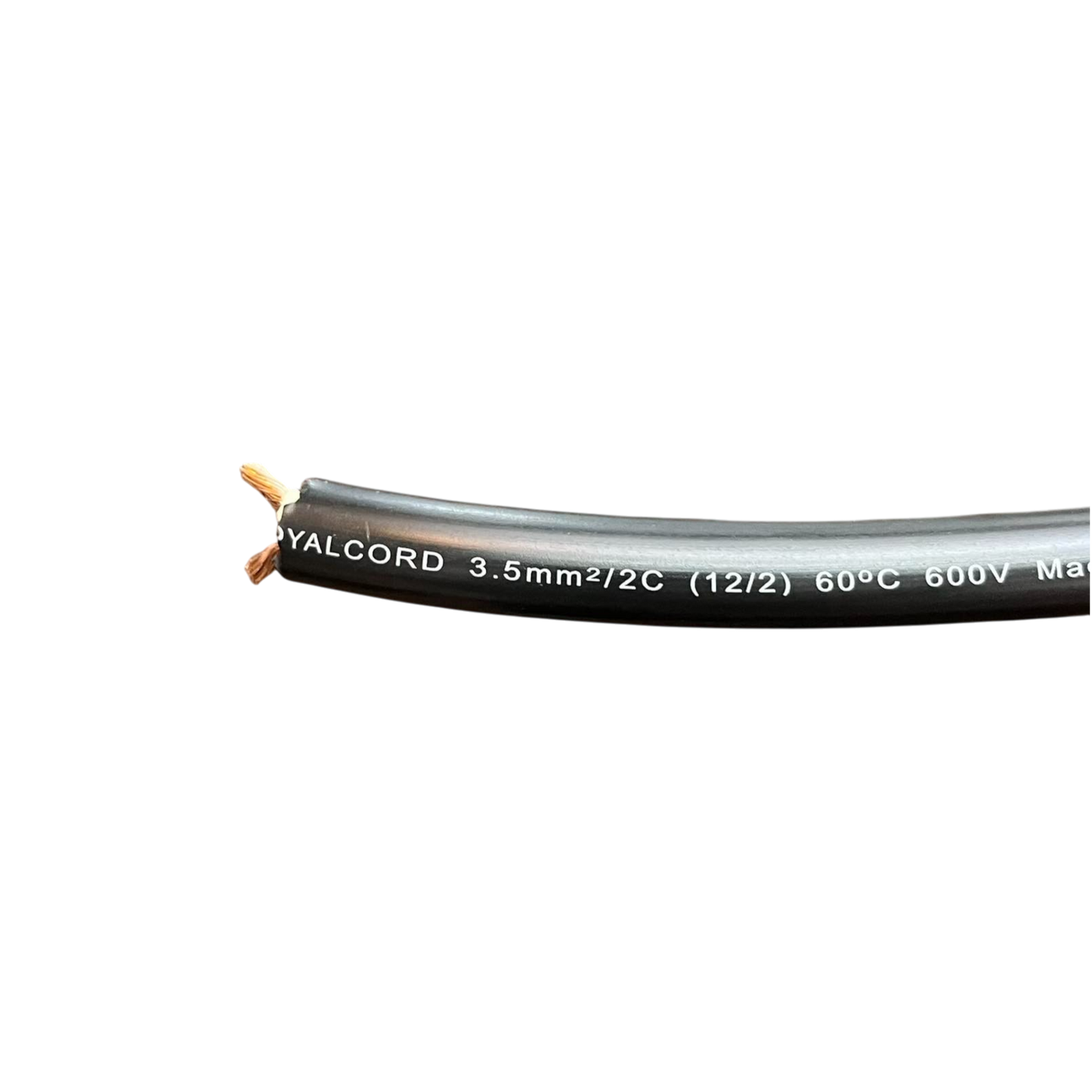 Omega Royal Cord 3.5mm2/2c AWG 12/2 2 Core 75mtrs