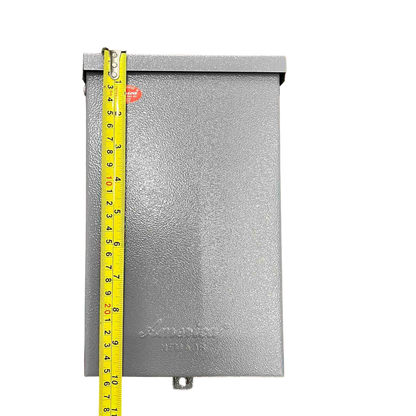 America Nema 3R Panel Board Housing for GE TQC 2 Pole Bolt-on Circuit Breaker