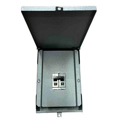 America Nema 3R Panel Board Housing for GE TQC 2 Pole Bolt-on Circuit Breaker