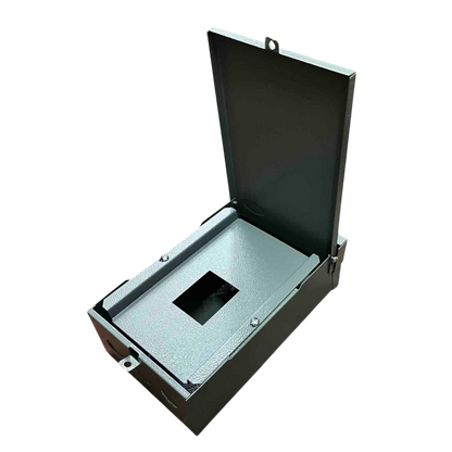 America Nema 3R Panel Board Housing for GE TQC 2 Pole Bolt-on Circuit Breaker