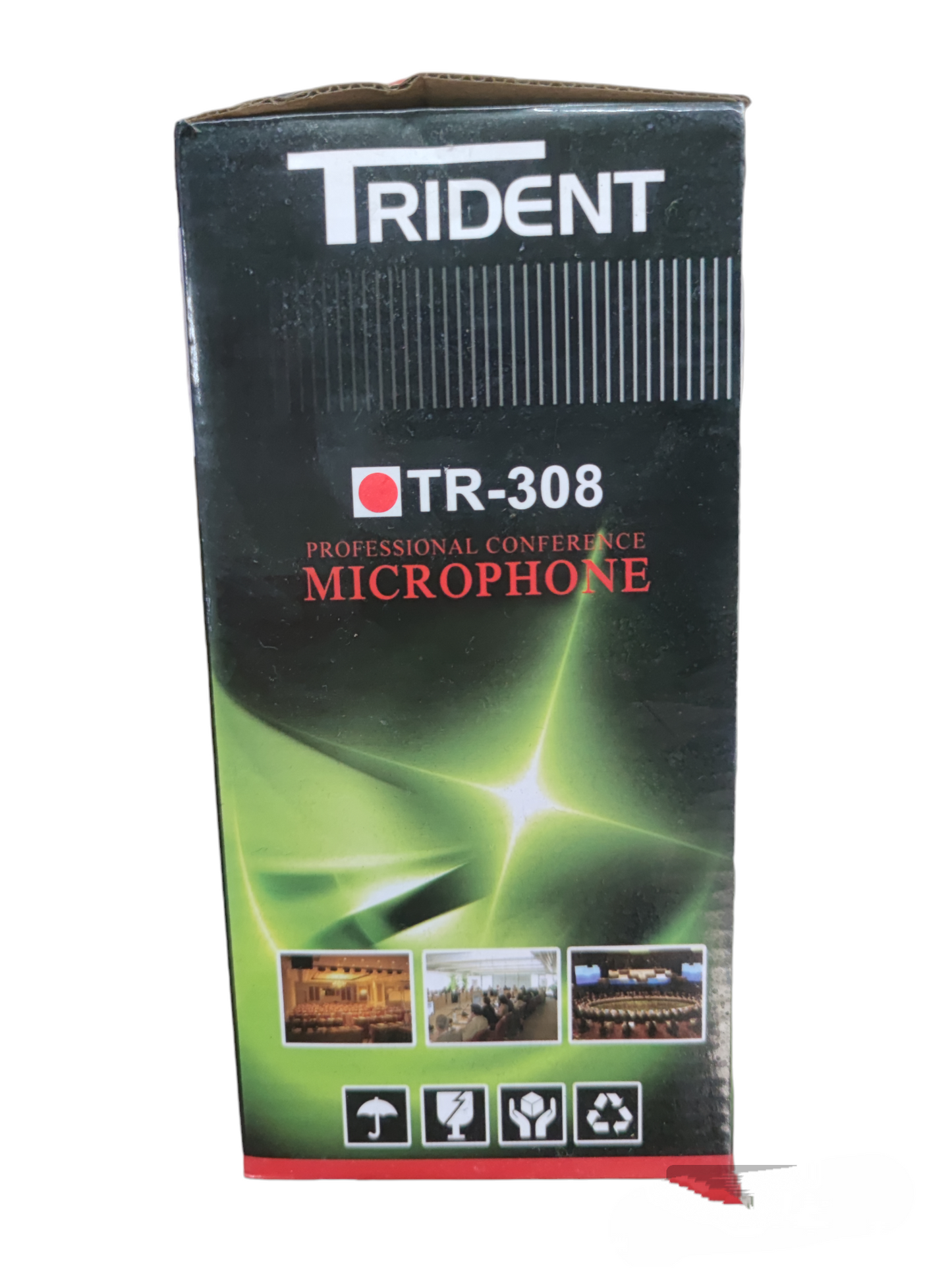 Trident Goose Neck Microphone TR 308 professional conference microphone box with product images