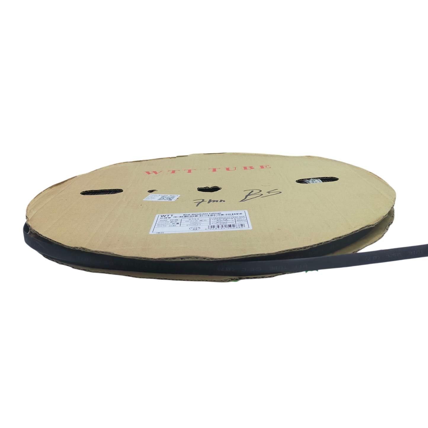 Heat Shrinkable Tube Black (7mm)