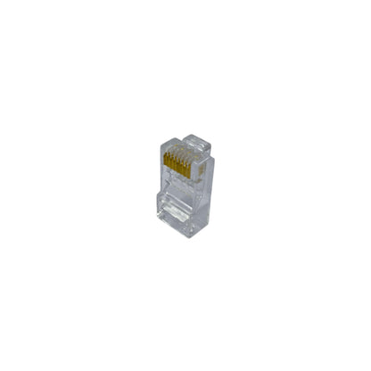 AMP CAT 6E RJ45 plug connector designed for high-speed Ethernet connections
