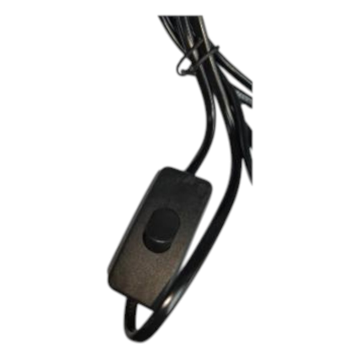 Denko Black Decorative Light Switch with Easy Push Button Control for Seasonal Decor