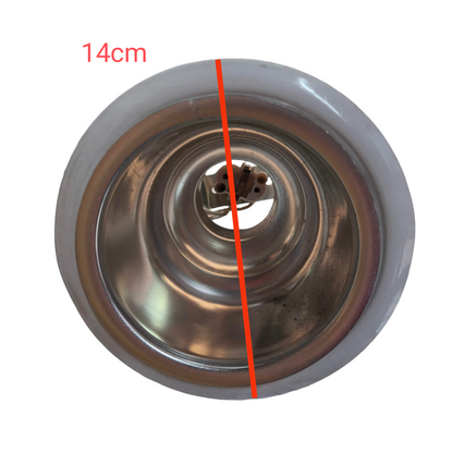 Downlight Fixture White Boarder G23 round ceiling downlight with white border metal reflector 14cm diameter