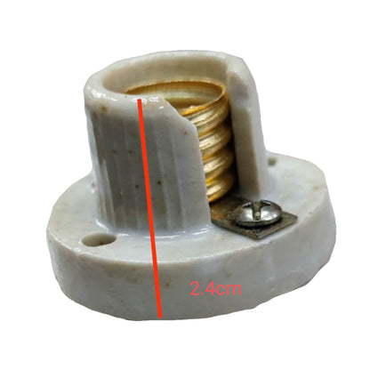 E14  Porcelain Socket Receptacle 2A 250V (5PCS)