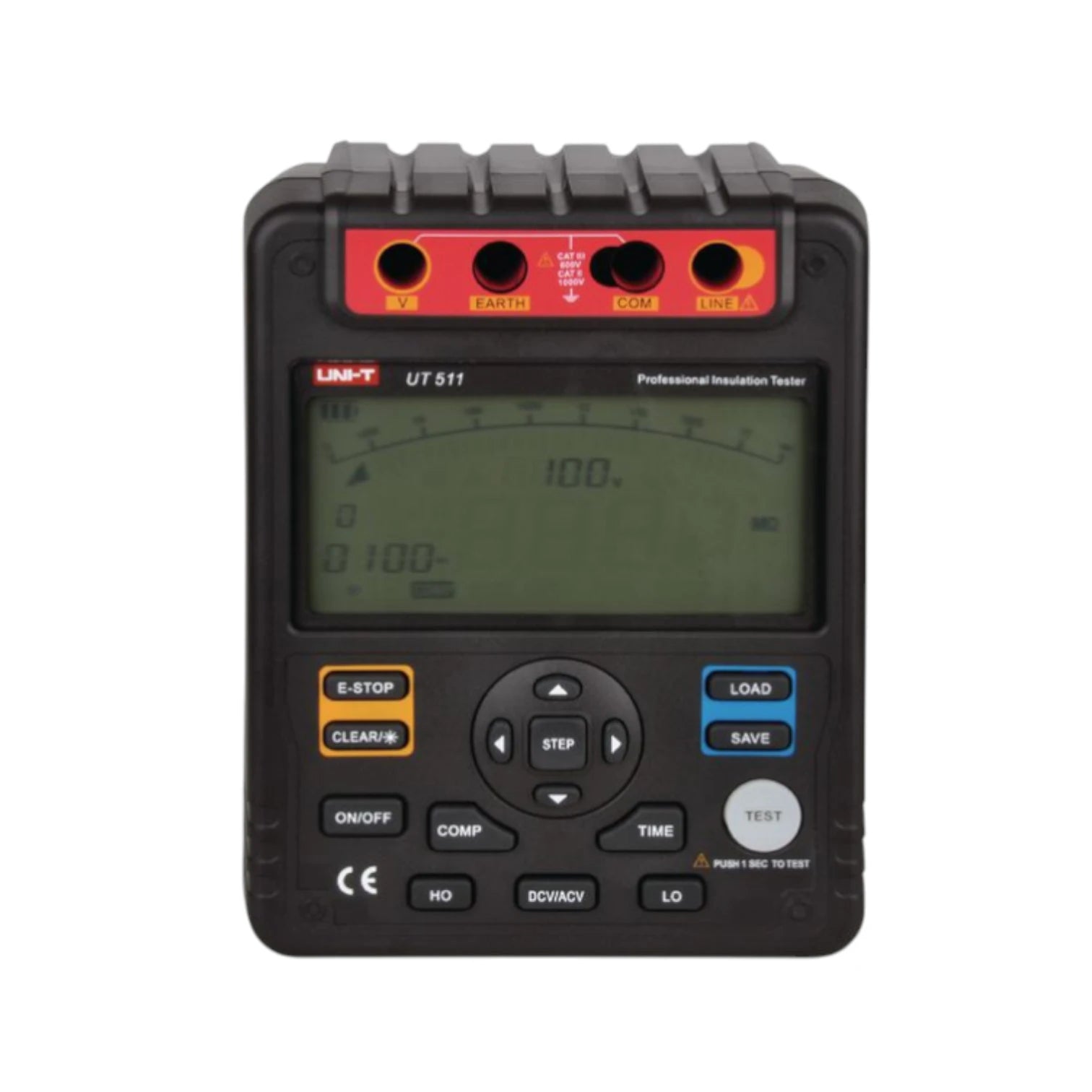 UNI-T UT-511 resistance tester with digital display for accurate electrical measurements