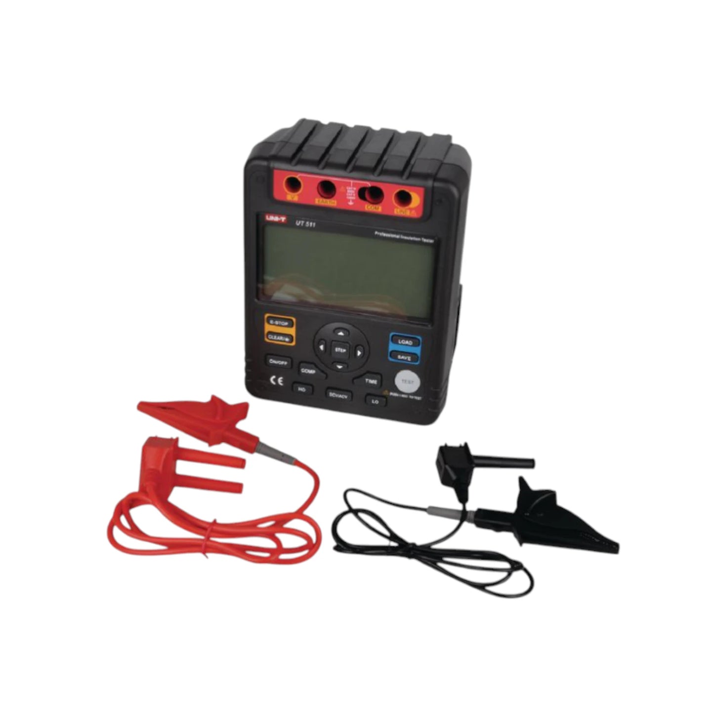 UNI-T UT-511 resistance tester with test leads for accurate resistance measurement