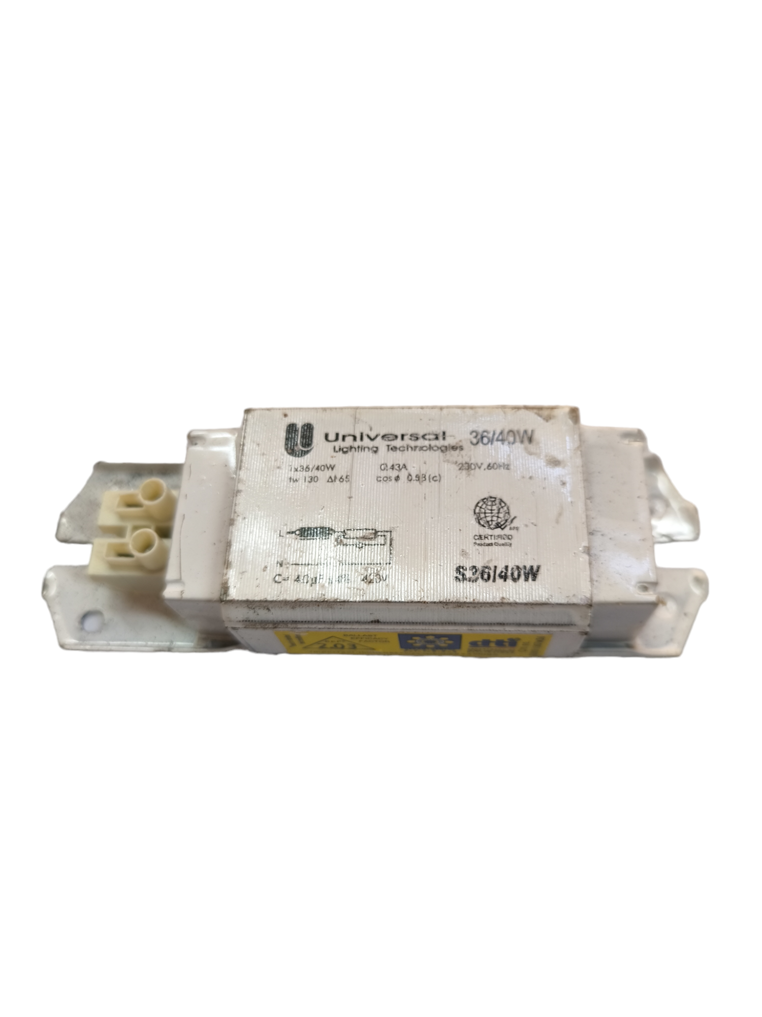 Universal 36W Magnetic Ballast 220V electrical circuitry part for lighting systems