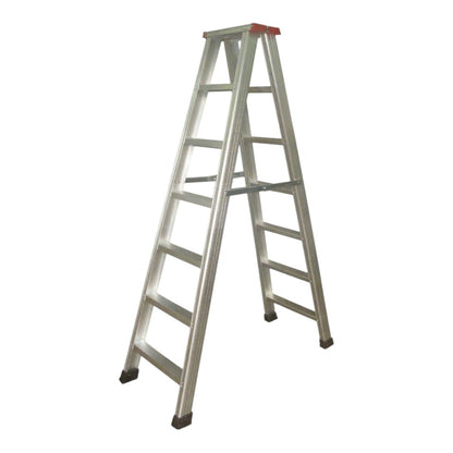 Tailee 7 Step Double Sided A Type Ladder aluminum A frame double sided ladder with rubber feet