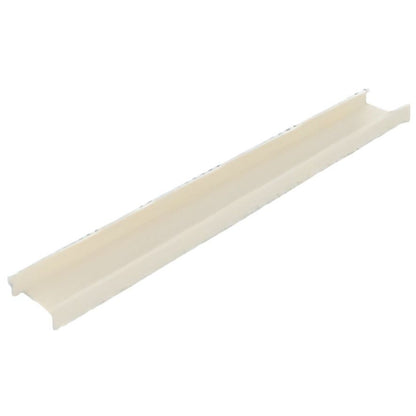 Royu beige plastic cable management channel Cable Tray 1.2mm Gauge 18 6 Inches for organizing wires