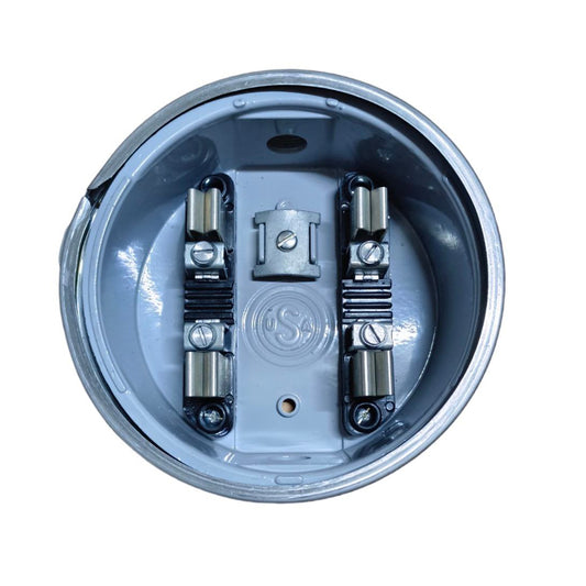 USA Round Meter Base electrical component for secure and reliable circuitry connections