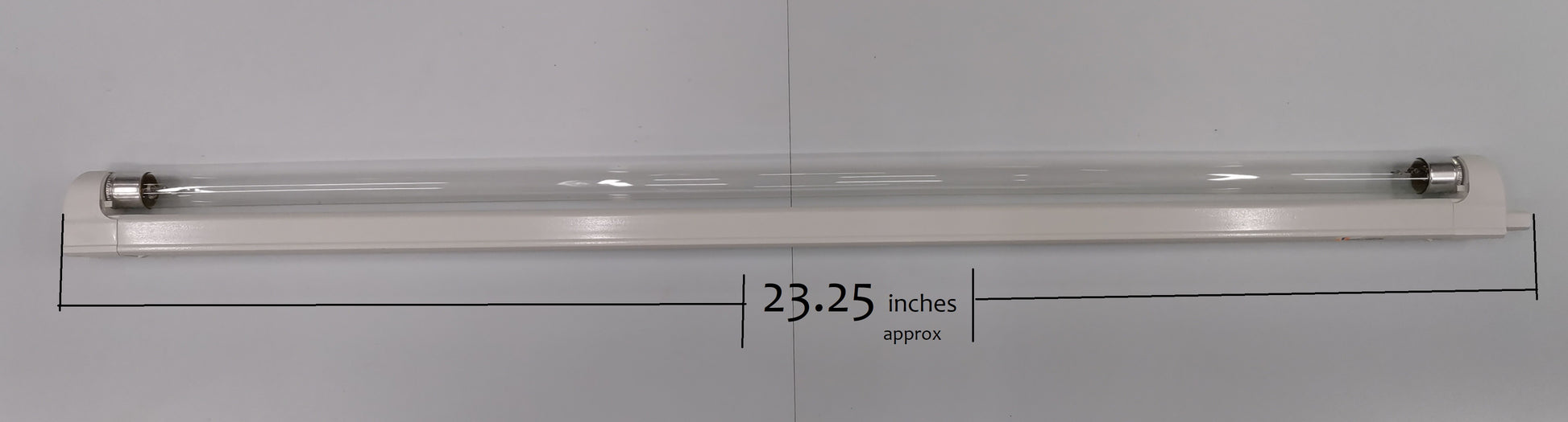 Philips UVC T5 fluorescent lamp 14 watt featuring a clear tube design for effective disinfection