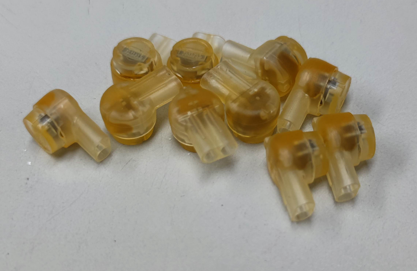 Transparent yellow UY Connector Electrical Wire terminals for electrical circuitry parts from China
