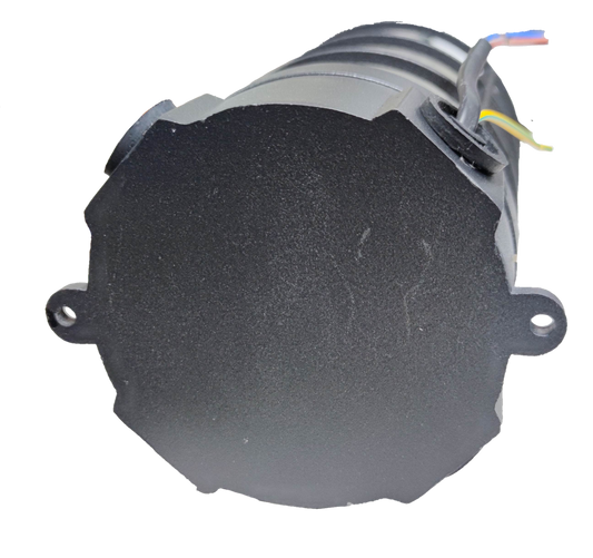 Biglite vapor proof lamp fixture with durable black protective cover and wiring for lighting installation