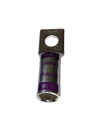 Utilux 100mm Wire Size 1-1099899-0 Terminal Lugs electrical circuitry part with purple label