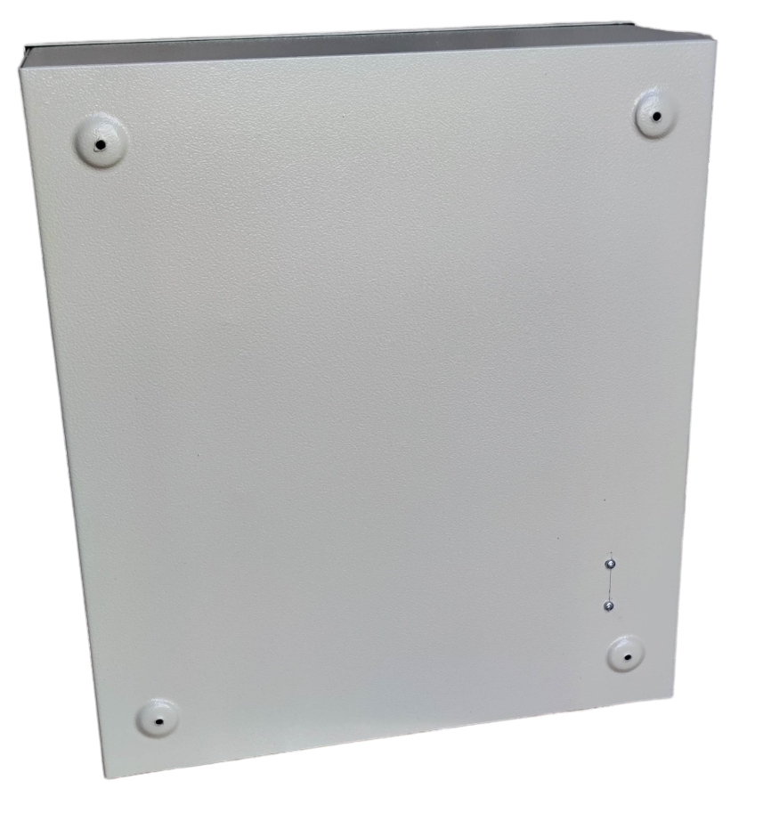 Shihlin 125A MTS 2 Pole Single Pole electrical circuit box with a plain white metal cover