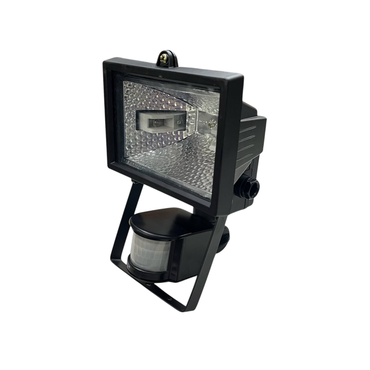 150W halogen flood light with sensor 220V black lighting installation accessory from China