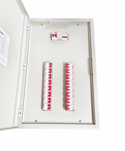 Himel 16 Branches 2pole Circuit Breaker electrical panel with white and red switches