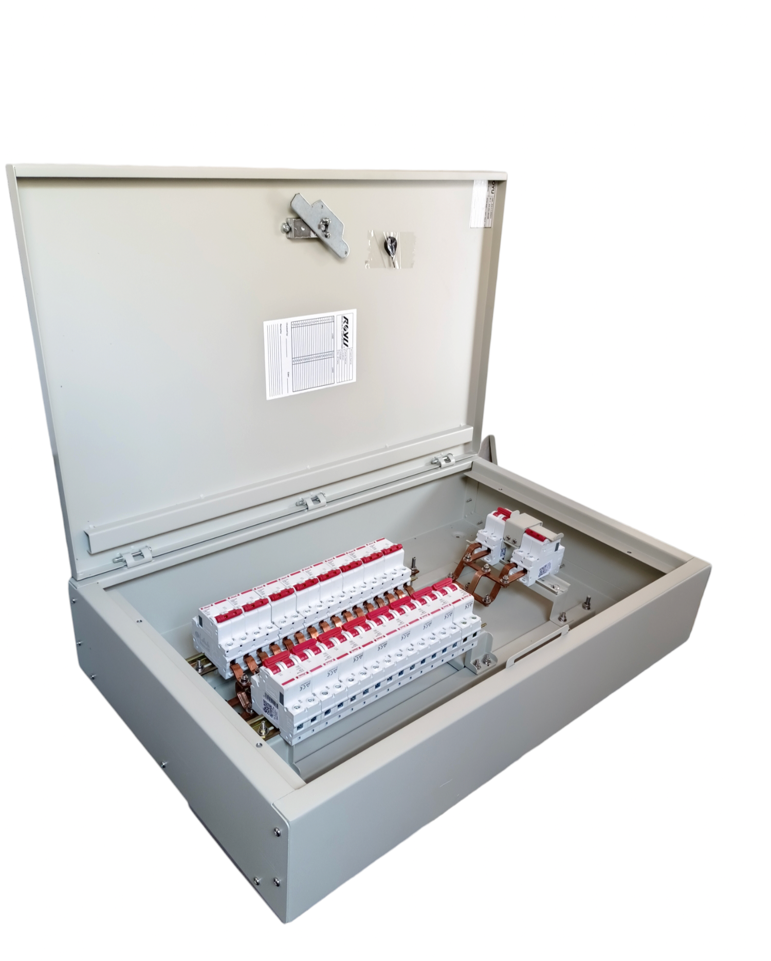 Himel 16 Branches 2pole Circuit Breaker electrical distribution box with open metal enclosure