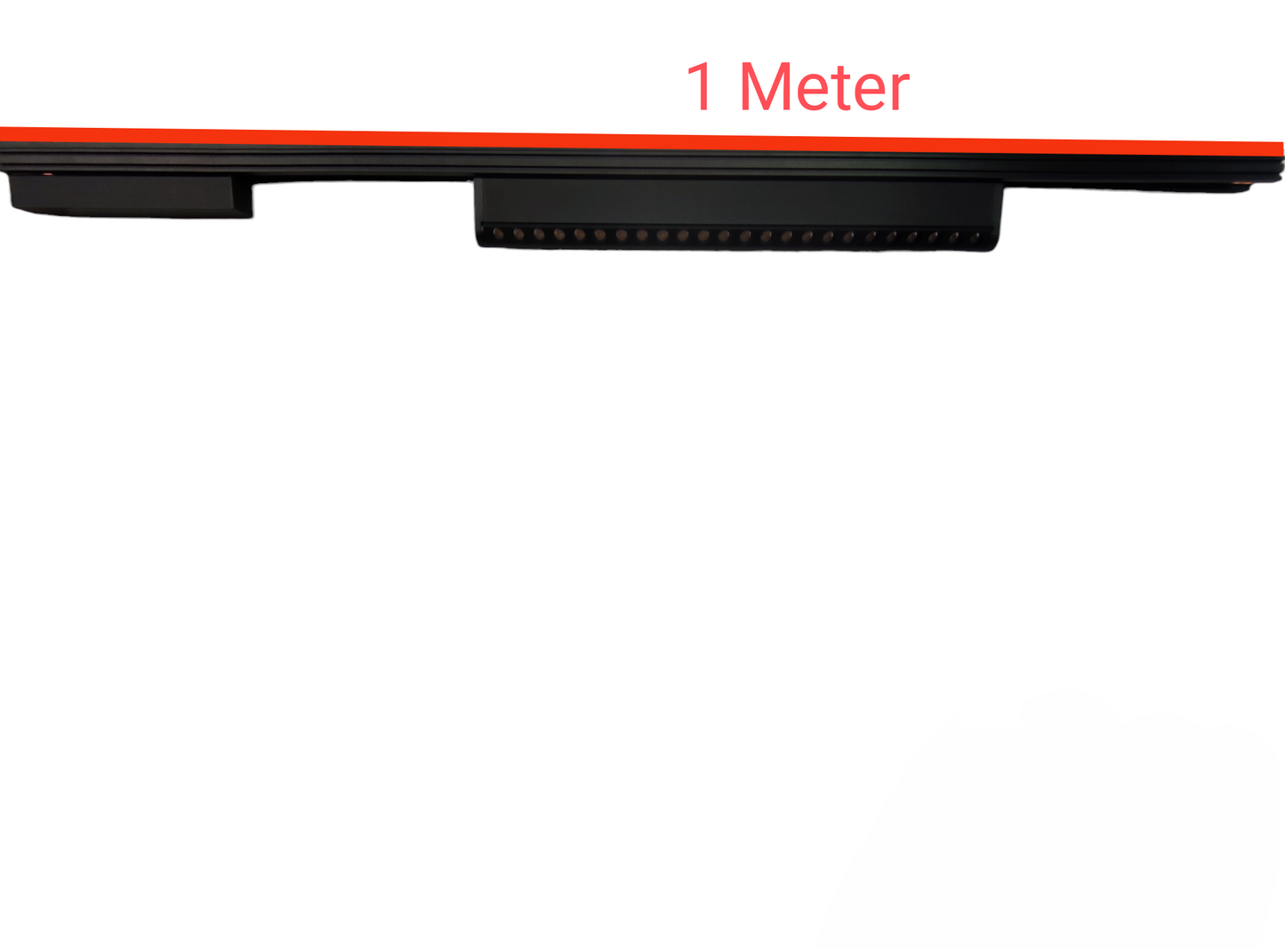 ILLUMIQ TERRA 24W LED Rotary Grille Track Light 220V slim black ceiling light fixture 1 meter