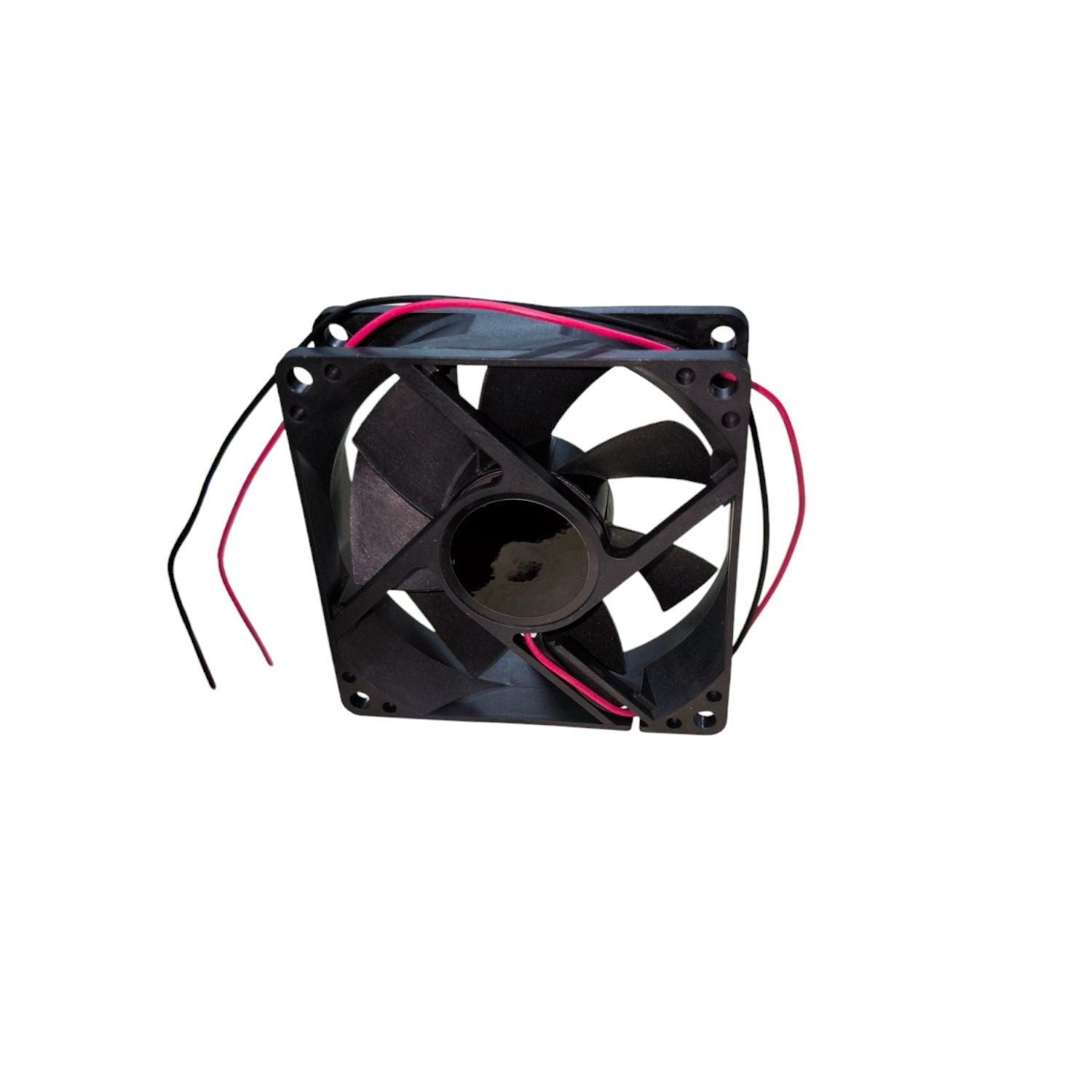 3 inch exhaust fan 12V with a black casing and wires for efficient ventilation solutions