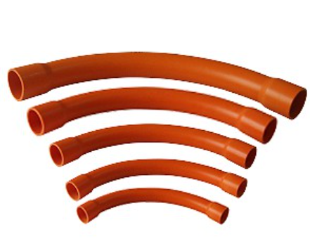 Atlanta 4 inch PVC conduit elbow in various sizes for efficient piping connections