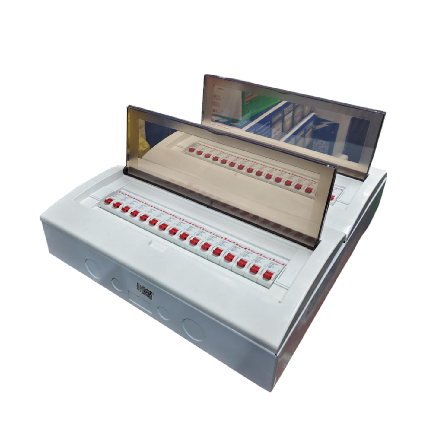 Himel & ZY electrical circuit breaker box 50A 1Pole Main with 31 Branches 1Pole with transparent cover