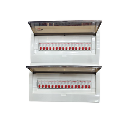 Himel and ZY 50A 1Pole Main with 31 Branches 1Pole electrical circuitry panel with protective covers