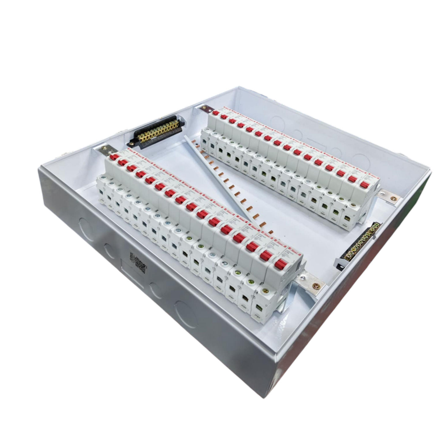 Himel ZY 50A 1Pole Main with 31 Branches 1Pole electrical circuit breaker panel in white