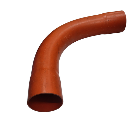 Atlanta 6 inch PVC conduit elbow in orange for electrical conduit bending