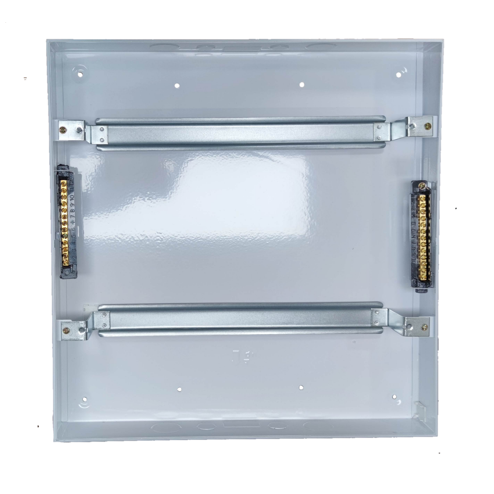 Himel and ZY 63A 1Pole Main with 31 Branches 1Pole electrical circuitry panel with metal rails and terminal blocks