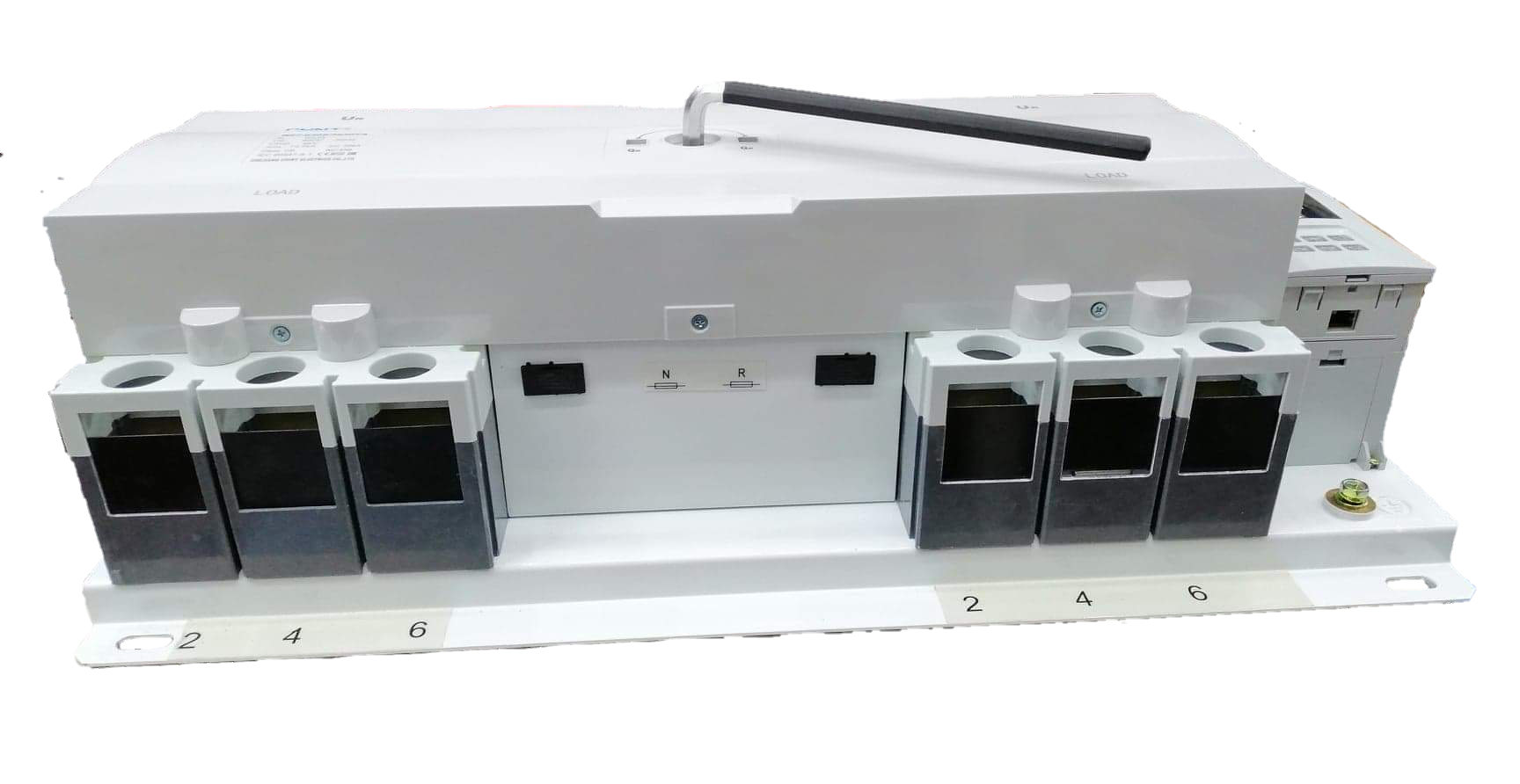 Chint automatic transfer switch 630A white electrical device with multiple connection terminals