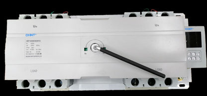 Chint automatic transfer switch 630A electrical component with control handle and load connections