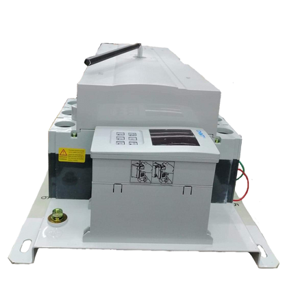 Chint automatic transfer switch 630A in white and gray for electrical circuitry and parts