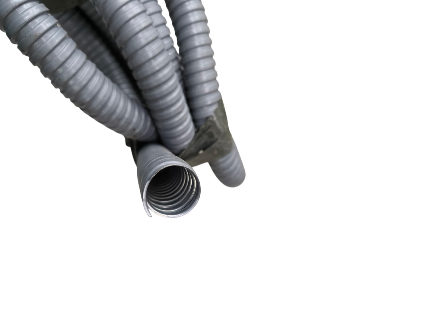 Local brand Liquid Tight Flexible Hose coiled with durable gray protective outer layer