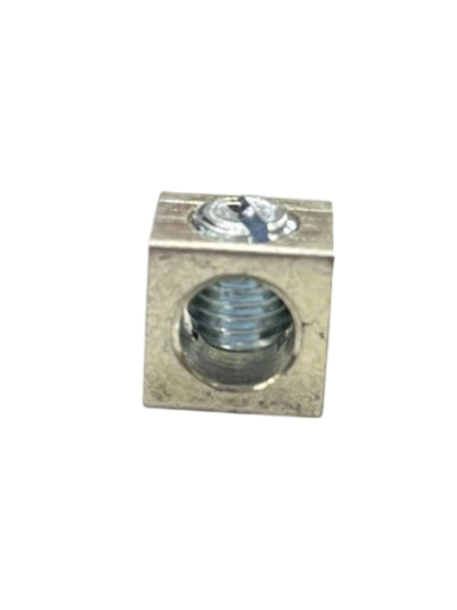 Electx Electrical Supply Mechanical Lugs 1 Hole 14mm AWG 6 square metal lug with screw and threaded hole