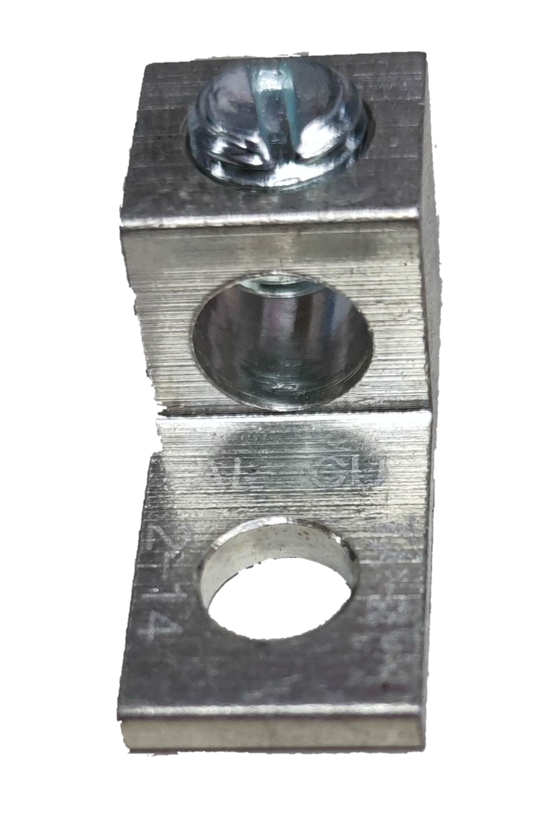 Grippes Mechanical Lugs 1 Hole 30mm silver electrical circuitry part with screw