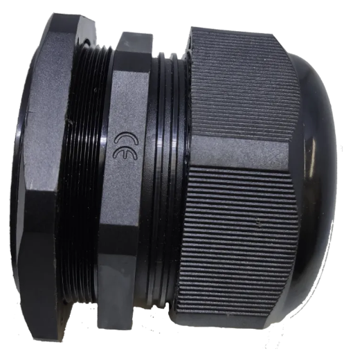 Wixim Nylon PVC Cable Gland PG Series black threaded cable management connector
